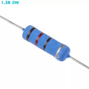 Điện Trở 3W 1.5 Ohm 1.5R 5 Vòng Màu 1%